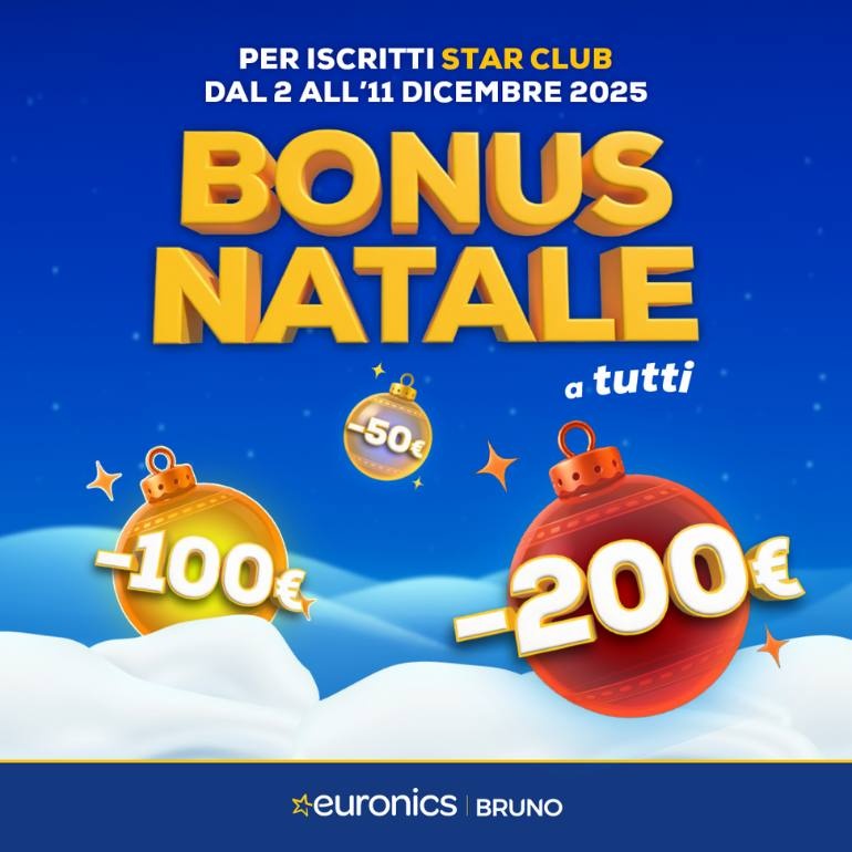 Bonus Natale Euronics